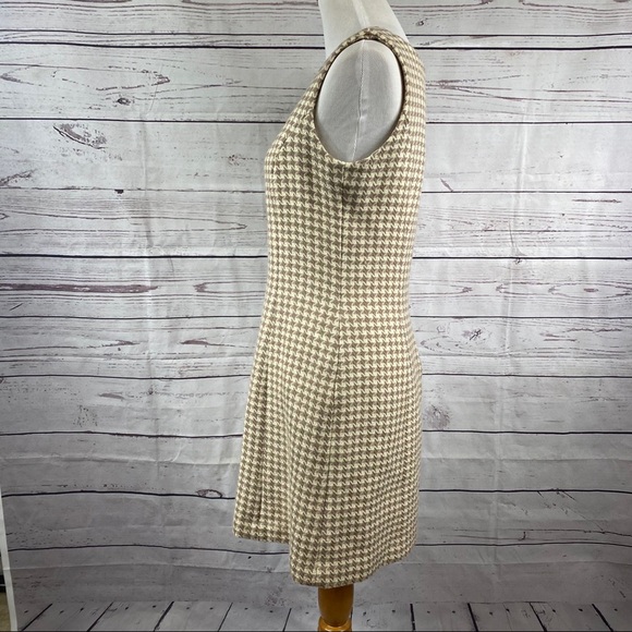 Vintage Oleg Cassini 100% wool sheath dress Sz 10 - Picture 10 of 10